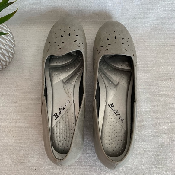 Bellini Marshmallow Gray Faux Leather Flats Woman’s 10M - Picture 11 of 15